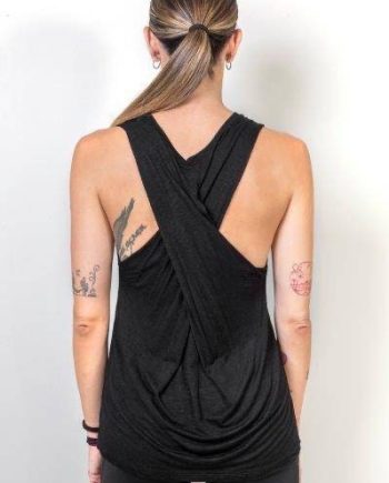 Μπλούζα με χιαστή πλάτη Tank Tops NOOS Pilates Wear