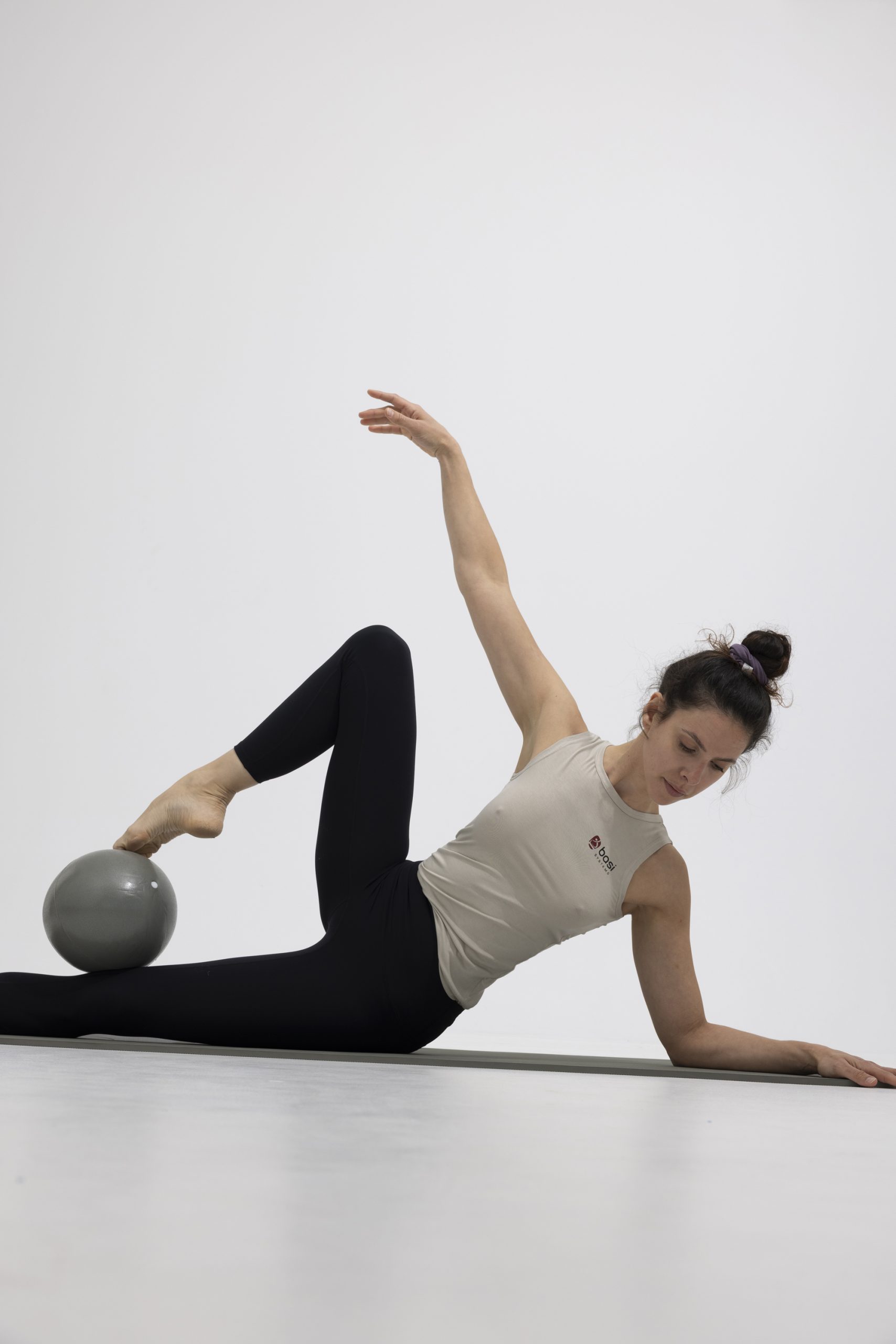 Short Sleeve Shirts - Φανελάκι bamboo logo BASI Systems. Φανελάκι bamboo logo BASI Systems. Short Sleeve Shirts NOOS Pilates Wear