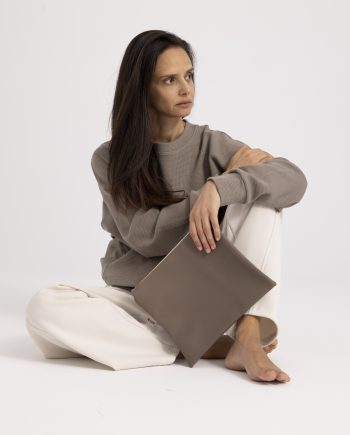 Μπλούζα βαμβακερή με ιδιαίτερη ύφανση. Hoodies & Sweatshirts NOOS Pilates Wear